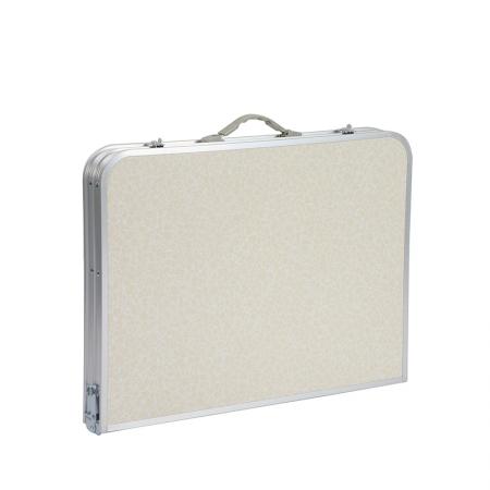 Bærbart campingbord i aluminiumslegering, justerbar høyde, multifunksjonelt utendørs strandgrillbord 