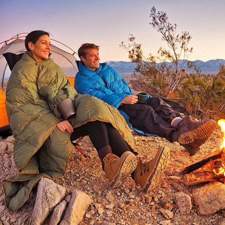 2022 nytt tilpasset sammenleggbart vanntett utendørs campingteppe som kan bæres av nylondun for camping 