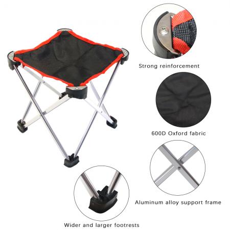 Billigste lette sammenleggbare hageredskaper i fransk stil med piknik-campingkrakk 