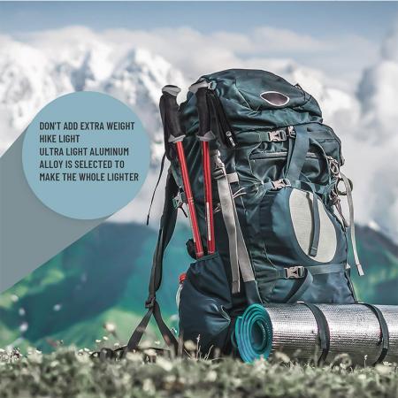 fjellturstaver turstaver med hurtigjusterbare låser 