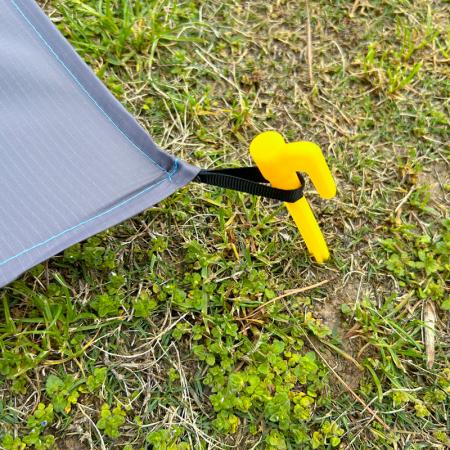 Vanntett strandmatte utendørs bærbar piknikmatte campingtepper