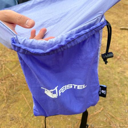Høy kvalitet bærbar nylon og stoff hengekøye vanntett camping hengekøye