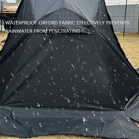 Reiser Fotturer Utendørs Vanntett campingtelt med markise Struktur med ett soverom Enkel oppsett
