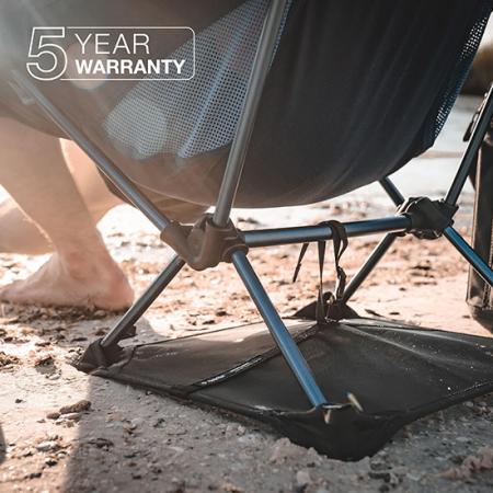 Utendørs strand nylon anti-vask sanddeksel strandmatte bunnark for lette campingstoler
