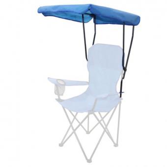 Camping sammenleggbar fiskestol med koppholder solskjerm
