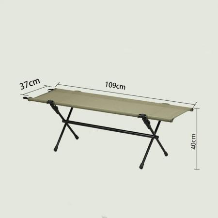 Utemøbler Tilpasset Moderne Aluminium Hagestol Sammenleggbar Bærbar Dobbel Lang Krakk