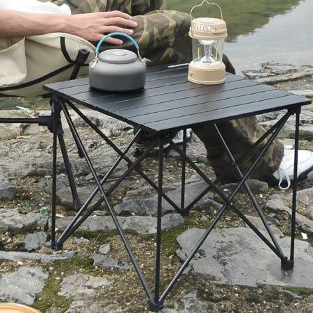 Ultralette sammenleggbare utendørsbord Campingbæreveske Bærbart campingbord for utendørs bruk 
