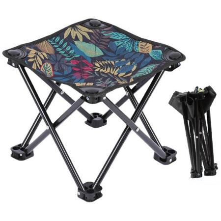 Utendørs camping piknik reise strandbod moderne design bærbar håndholdt sammenleggbar krakk