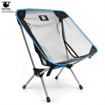 Campingstol med mesh-rygg
