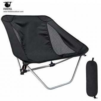 Campingstol uten tradisjonelle ben
